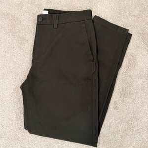 Reiss Men's Dark Brown Chinos